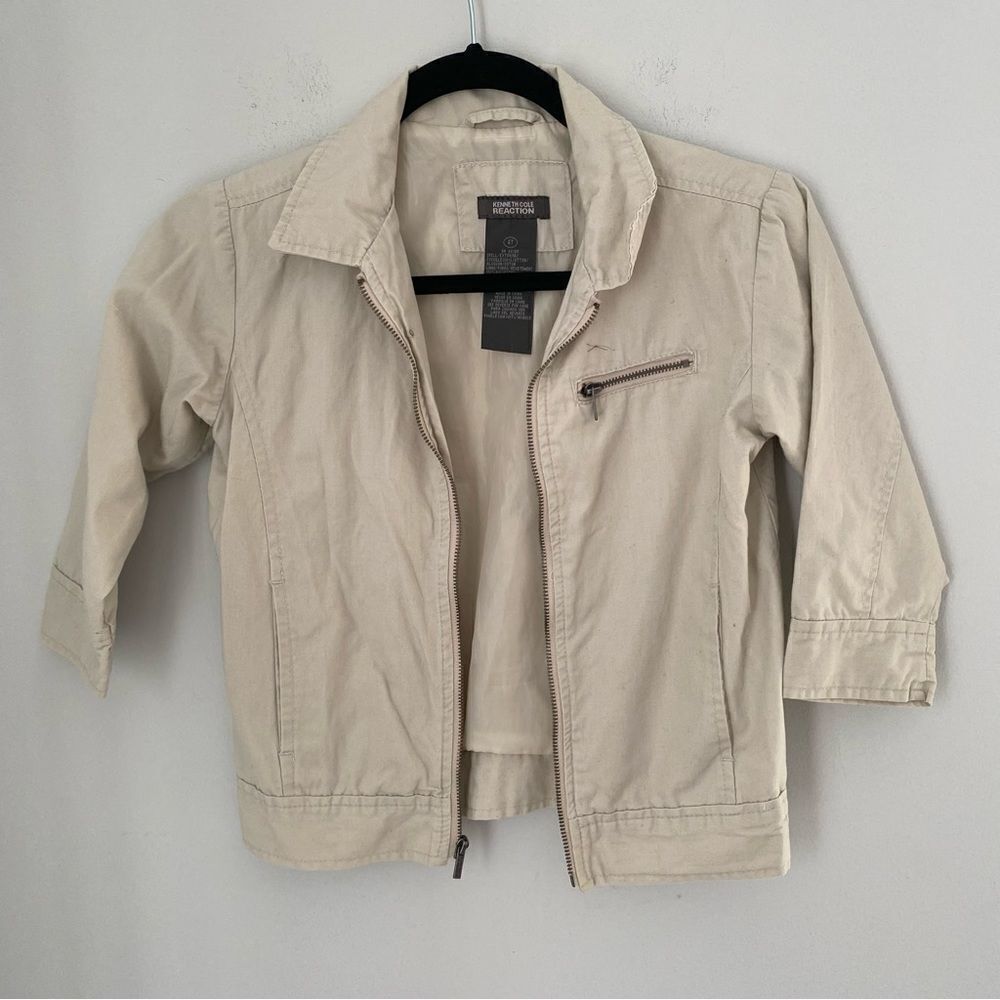 Kenneth Cole Boys’s Zipper Front Lightweight Jacket